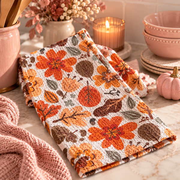 Canary Road Waffle Towel
