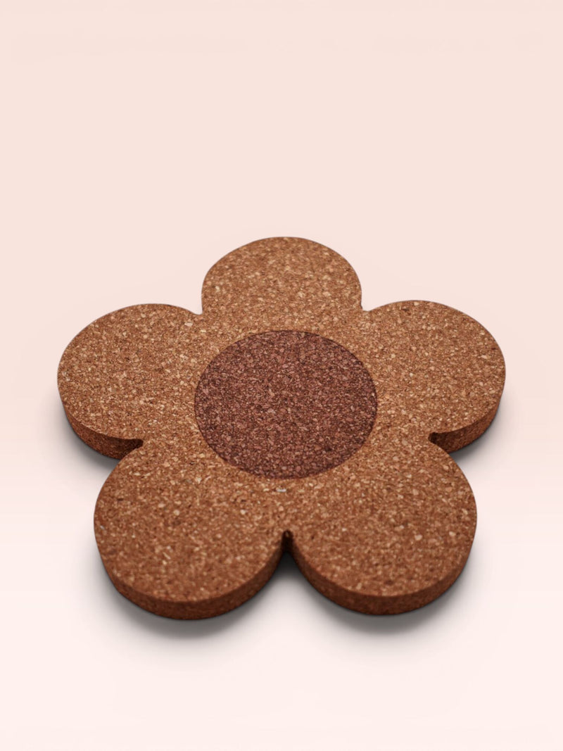 Daisy Cork Coaster